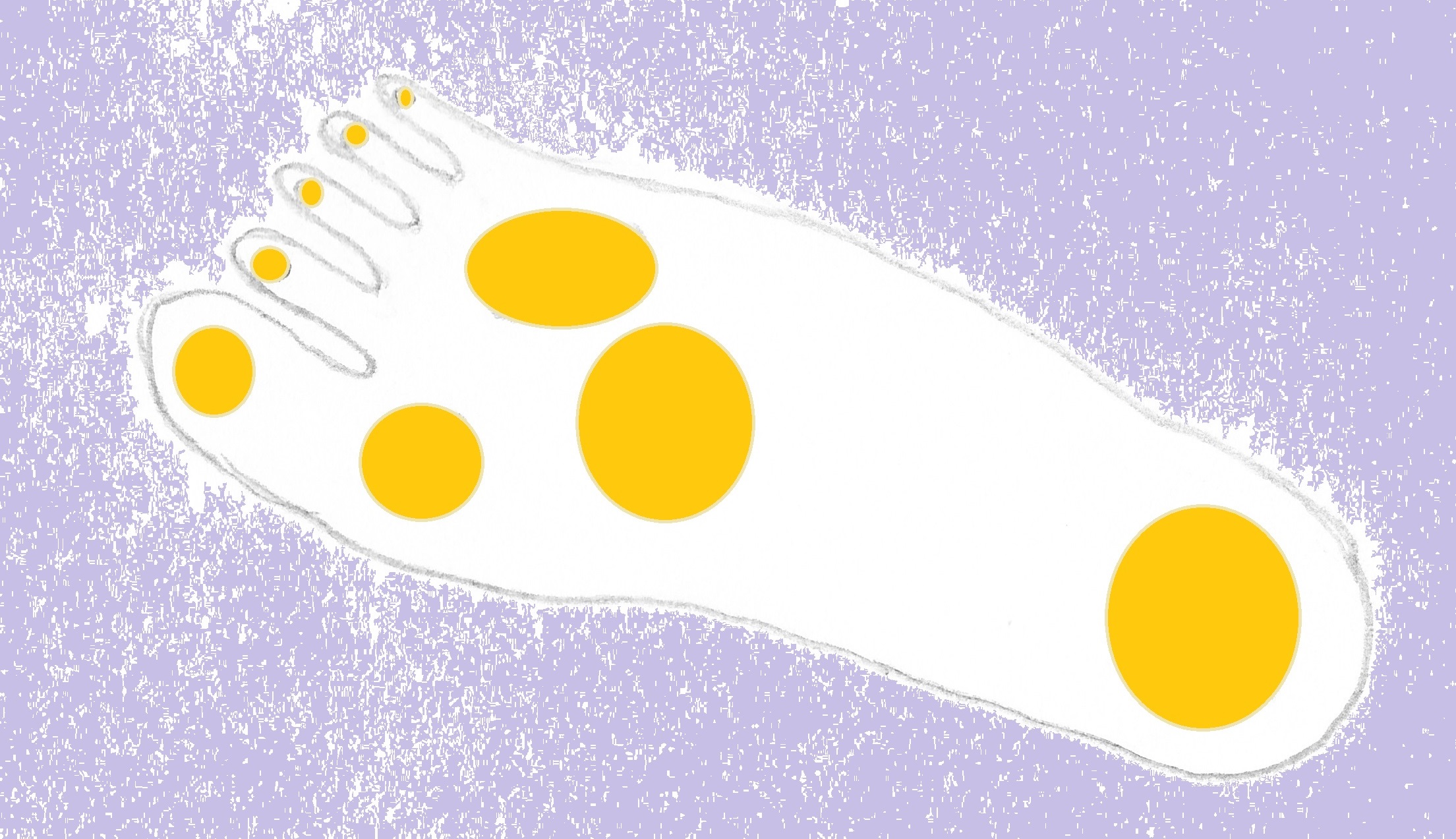 Ausgewählte Fuß-Marma-Punkte