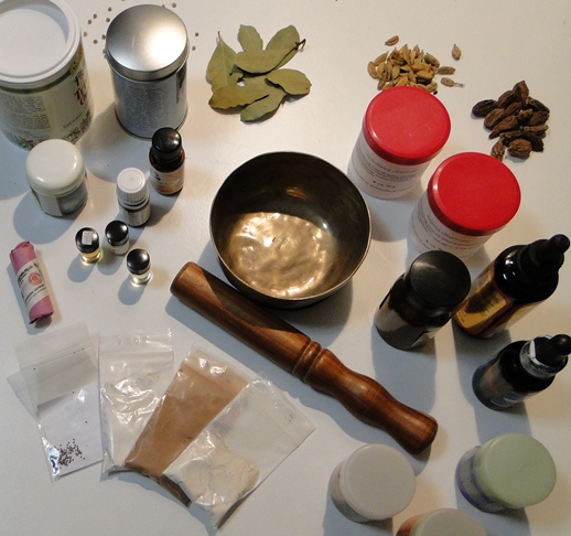 Ayurvedische Kräuter und Gewürze